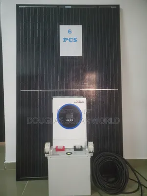 Lux Complete 24V Solar Set-Up With 6 Unit of Mono Solar Panel