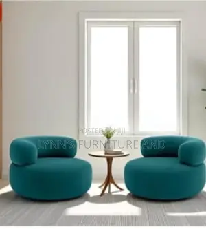 Well Padded Single Chair With Foreign Fabric and Very Good Finishing