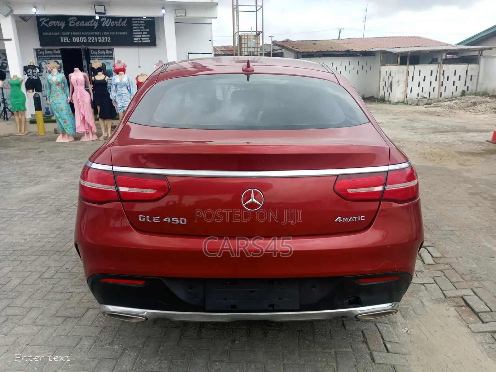 Mercedes-Benz GLE-Class 2016 Red