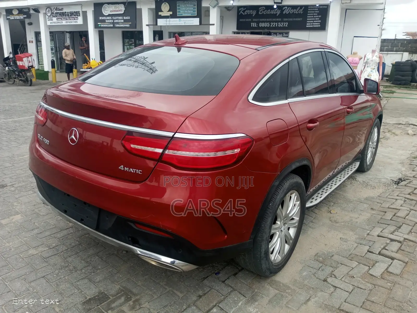 Mercedes-Benz GLE-Class 2016 Red