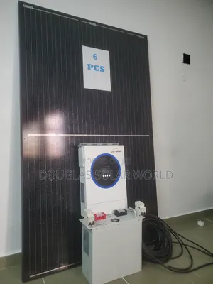 Lux Complete 24V Solar Set-Up With 6 Unit of Mono Solar Panel