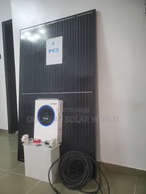 Lux Complete 24V Solar Set-Up With 6 Unit of Mono Solar Panel