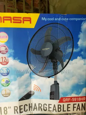 Qasa Rechargeable Fan 18 Inches