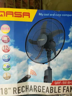 Qasa Rechargeable Fan 18 Inches