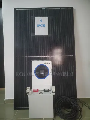 Lux Complete 24V Solar Set-Up With 4 Unit of Mono Solar Panel