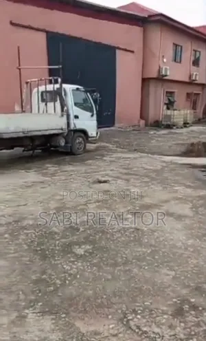 9 Plots With a 5 Bays Warehouse of a Storey Building at Oluwaga Ipaja
