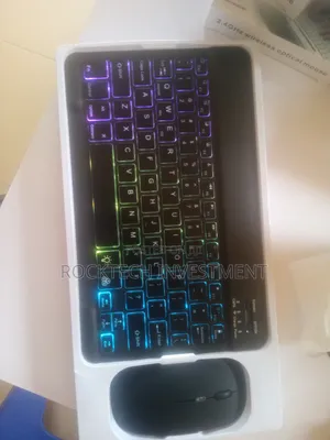 Wireless Keyboard and Mouse With Backlight