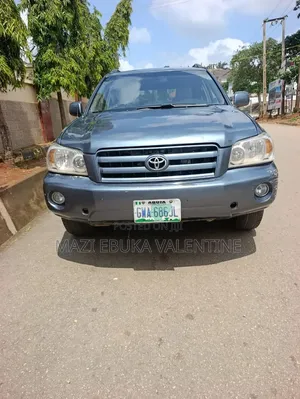 Toyota Highlander 2007 Green