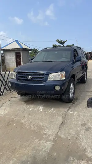 Toyota Highlander V6 AWD 2004 Blue