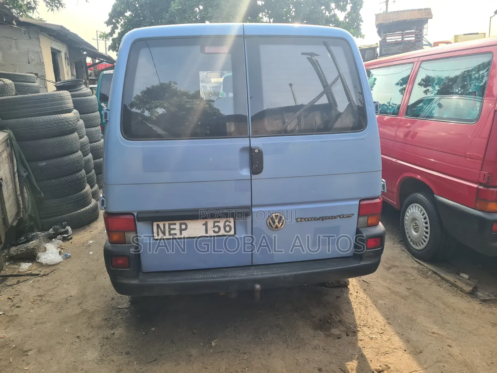 Volkswagen Transporter 2003 Blue
