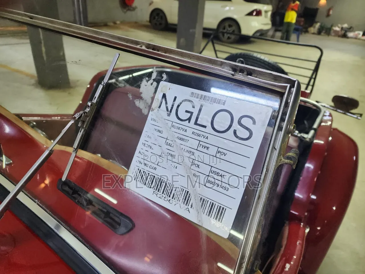 Morris Minor 1000 1994 Red