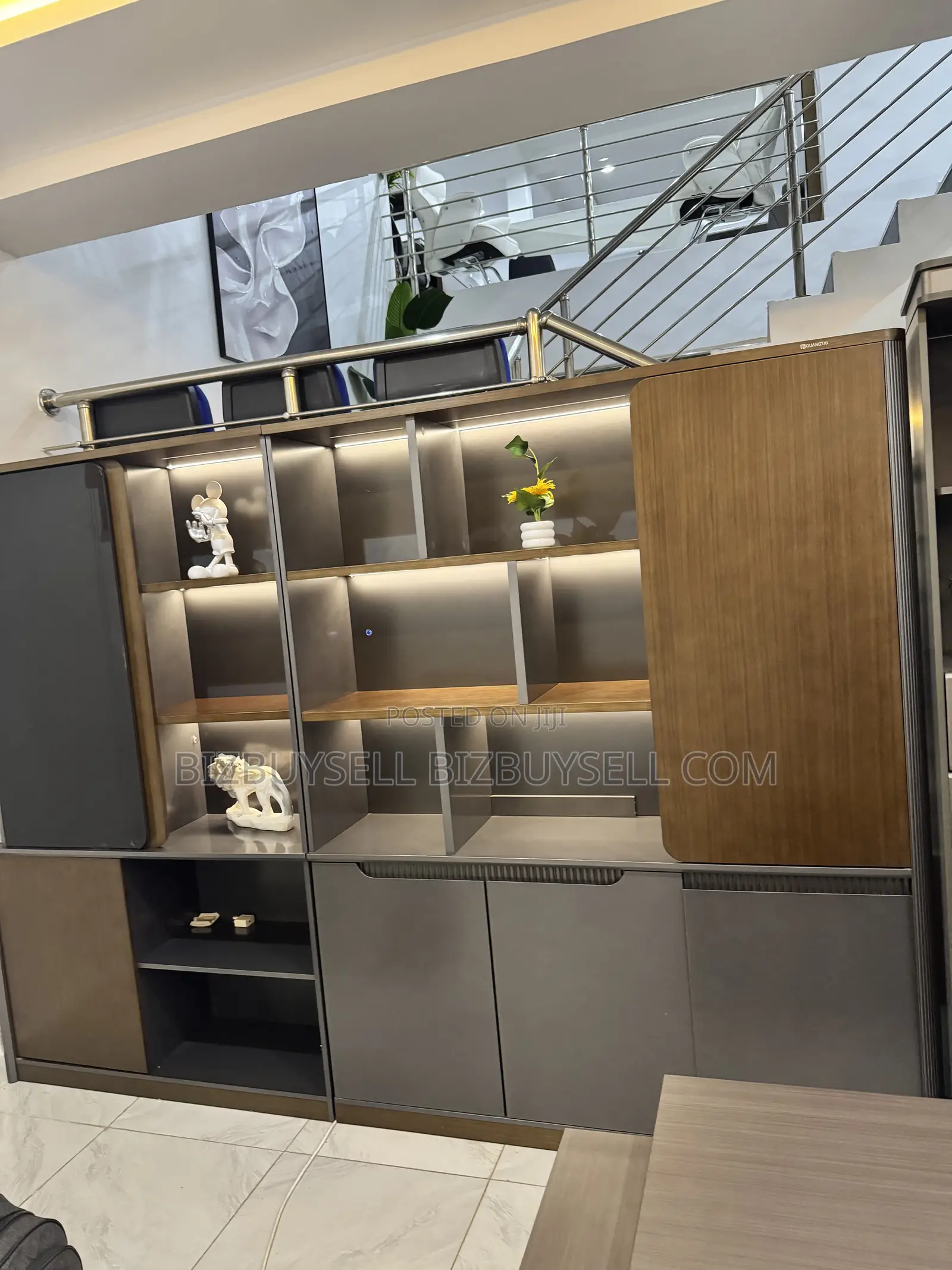 Executive Bookshelf With Inbuilt Light