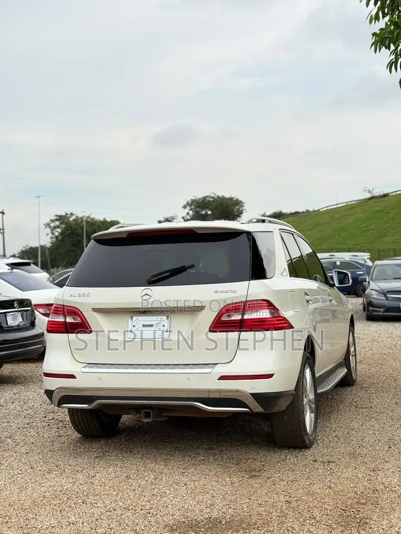 Mercedes-Benz M Class 2012 White