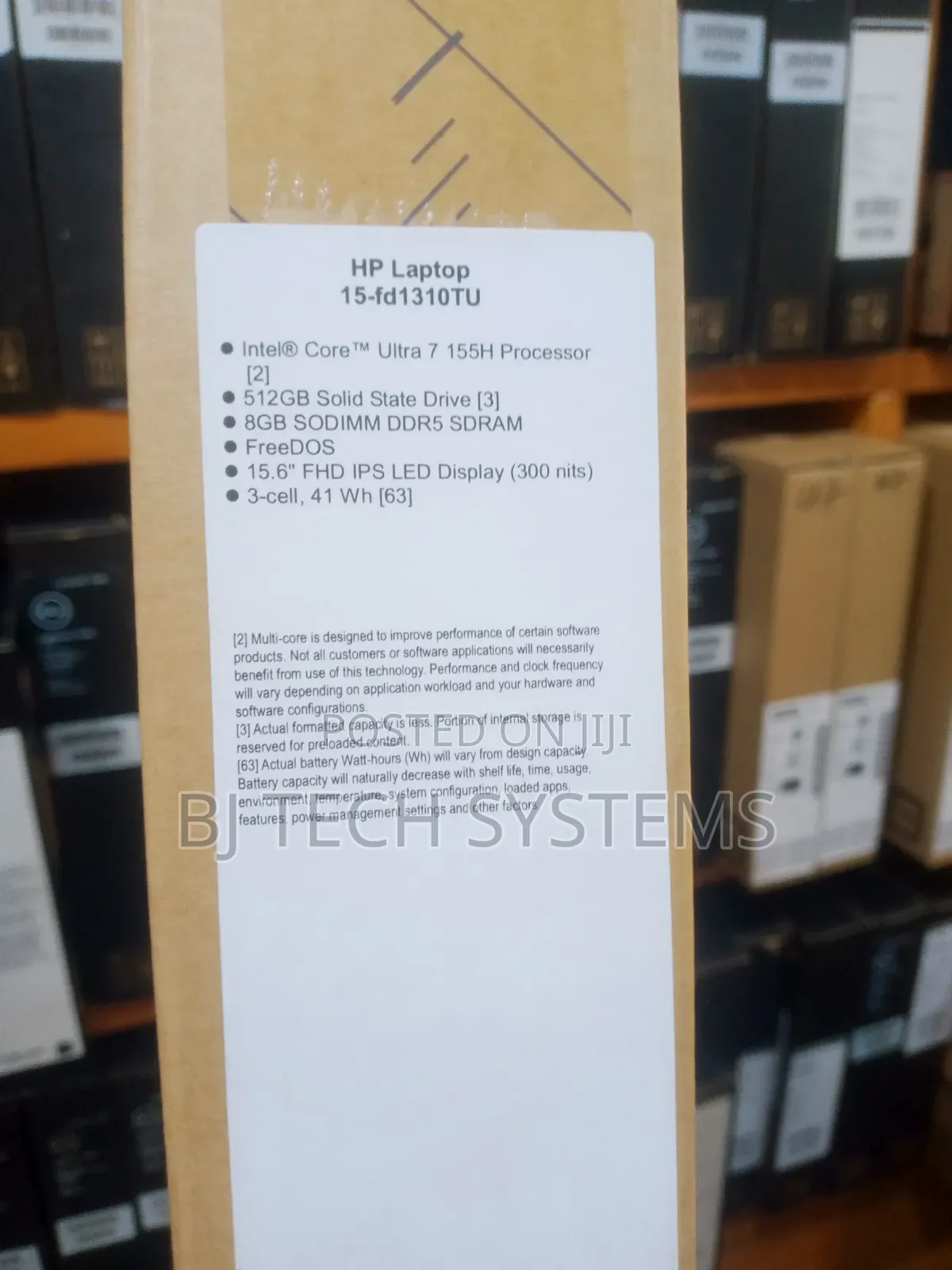 New Laptop HP 15 8GB Intel Core Ultra 7 SSD 512GB