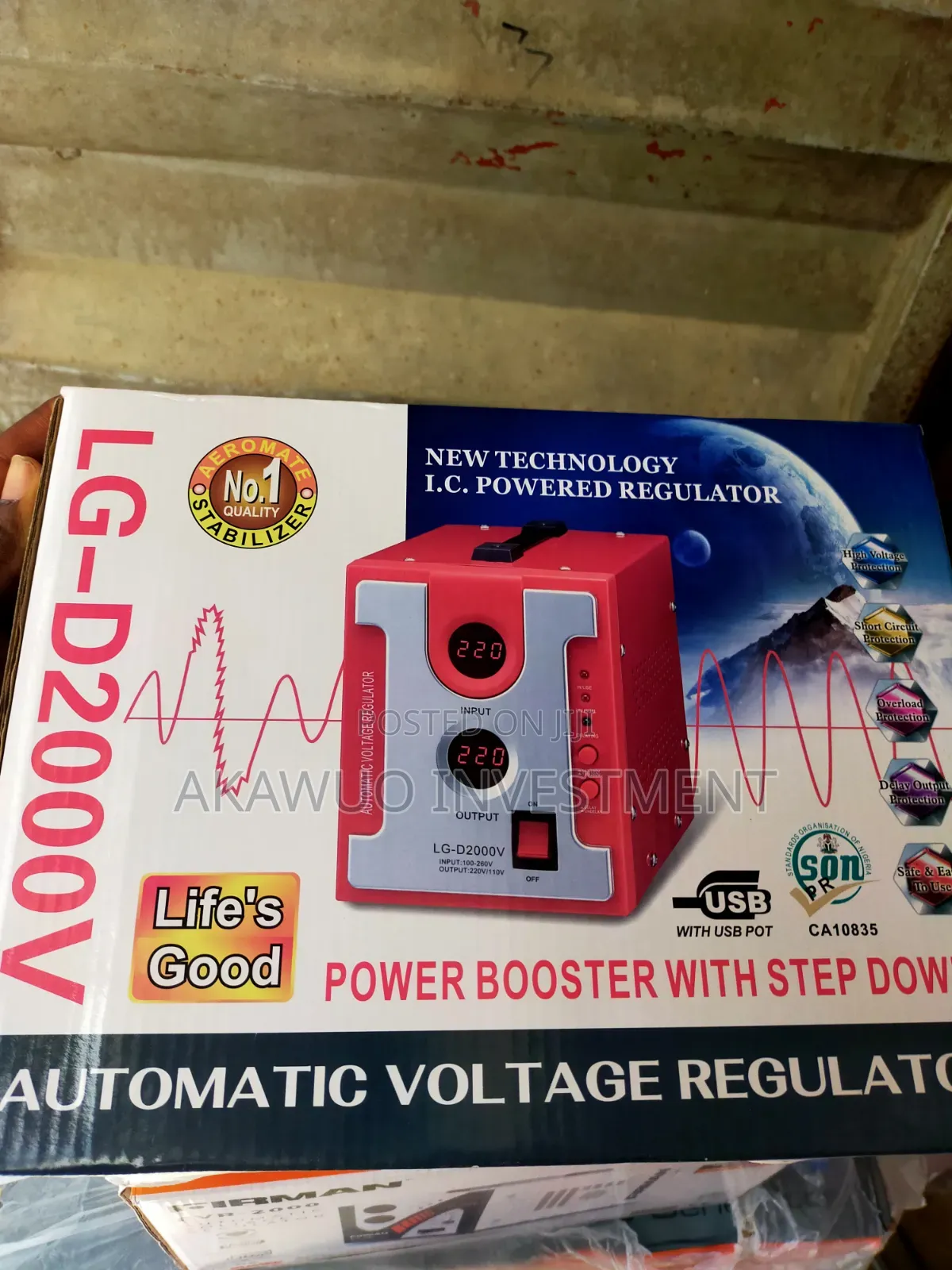 LG Stabilizer 2000 Watts