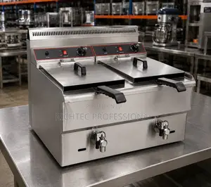 High Quality Table Top Double Deep Fryer