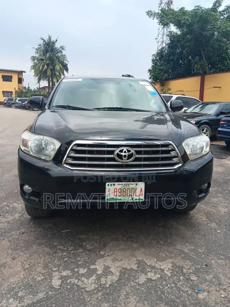 Toyota Highlander Limited 2010 Black