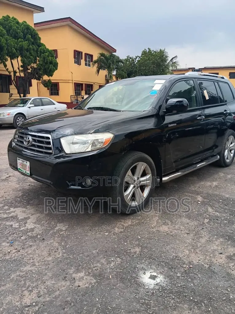 Toyota Highlander Limited 2010 Black