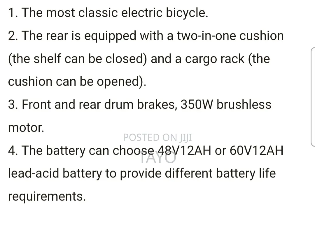 Electric Bicycle