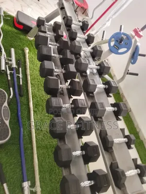 Hexagon Dumbbells