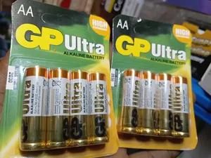 GP Ultra Alkaline Batteries AAA Plus 1.5V