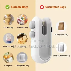 Mini Food Package Nylon Bag Heat Sealer With Cutter