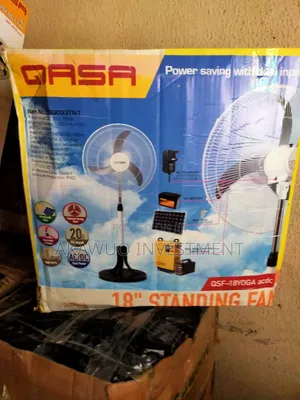 Qasa Standing Fan AC/DC 18inches