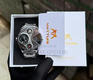 *Matturi Chain* _High Quality Watch_ _Comes With Branded Box and Bag