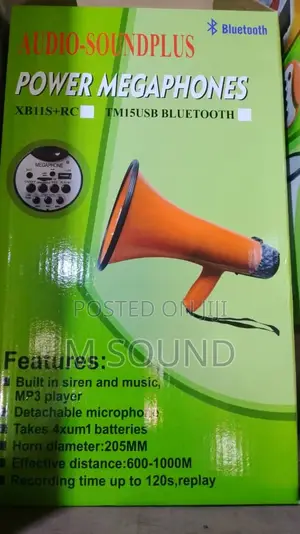 Megaphone Rechargeable