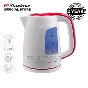Binatone 1.7 Liters Electric Kettle | CEJ-1750 (RED)