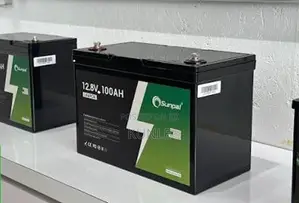 Sunpal 12.8V 100Ah LiFePO4 Lithium Battery