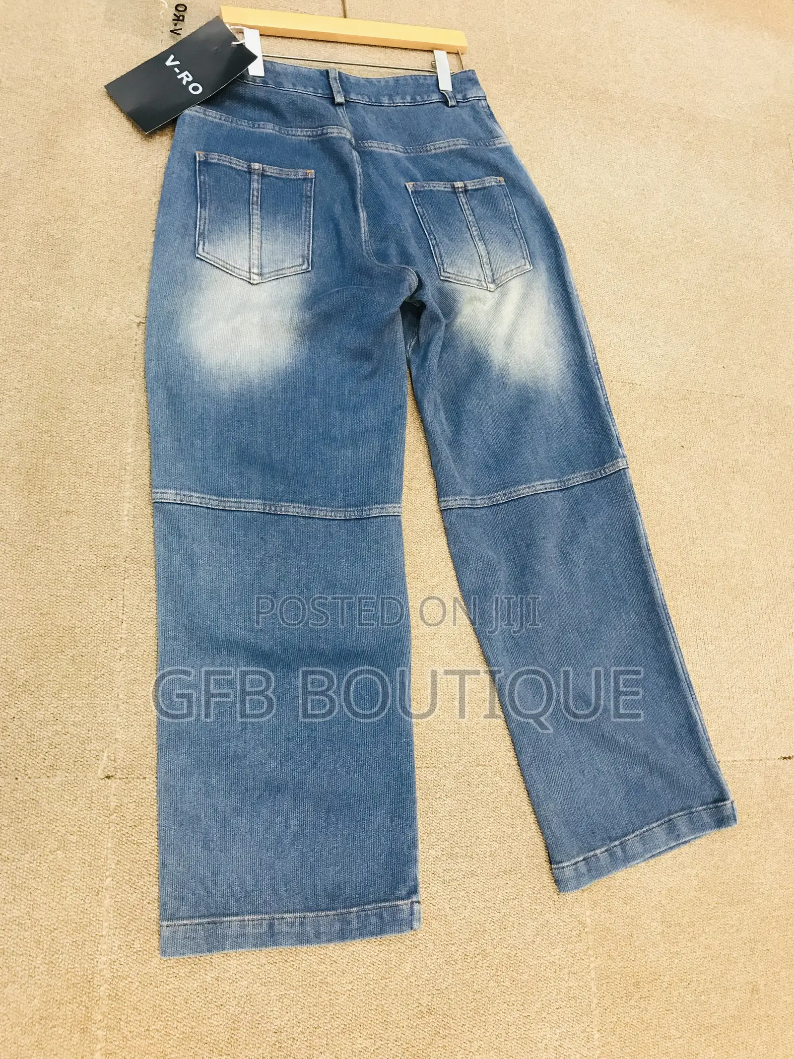 V-Ro Suede Jeans