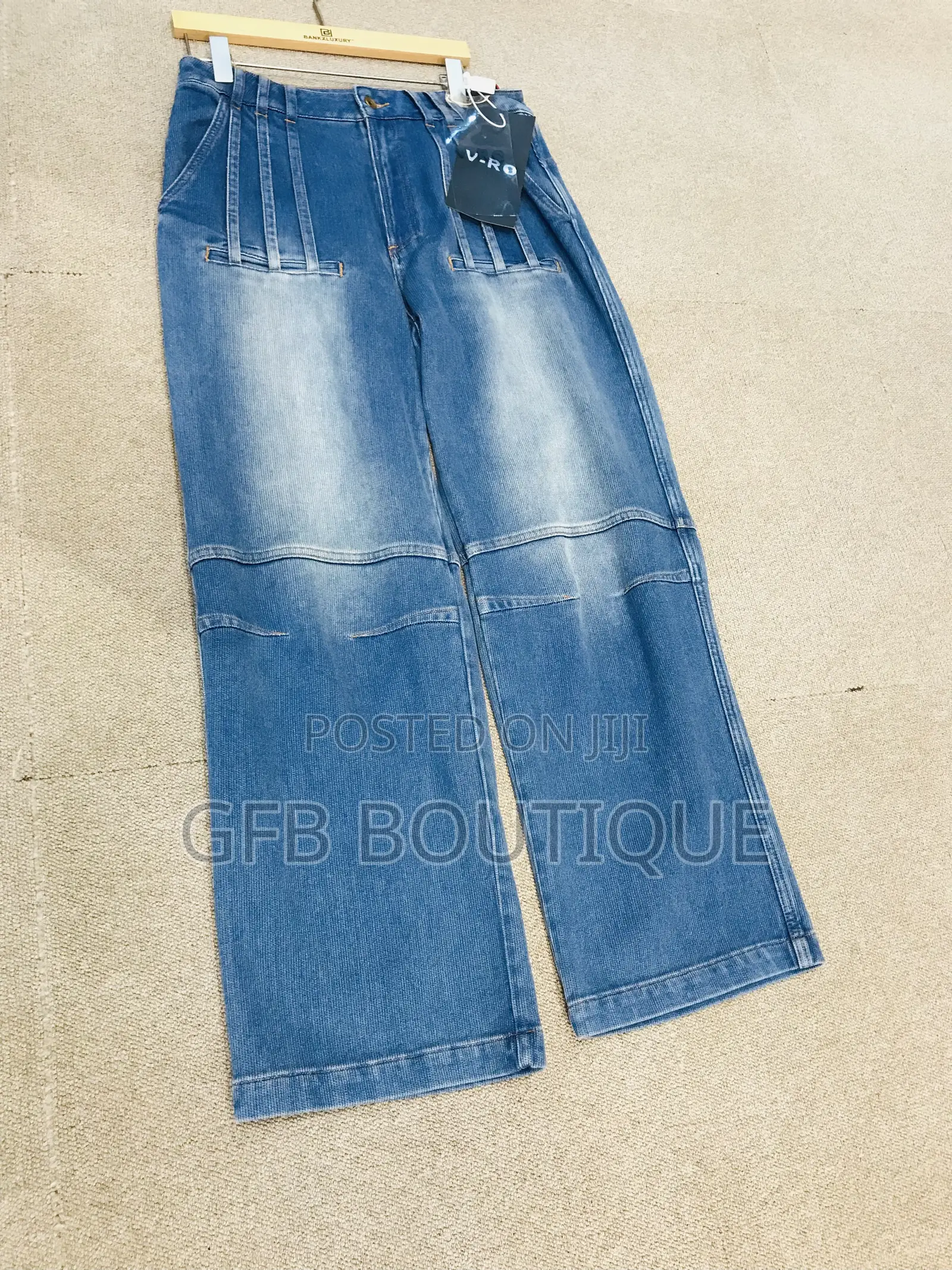V-Ro Suede Jeans