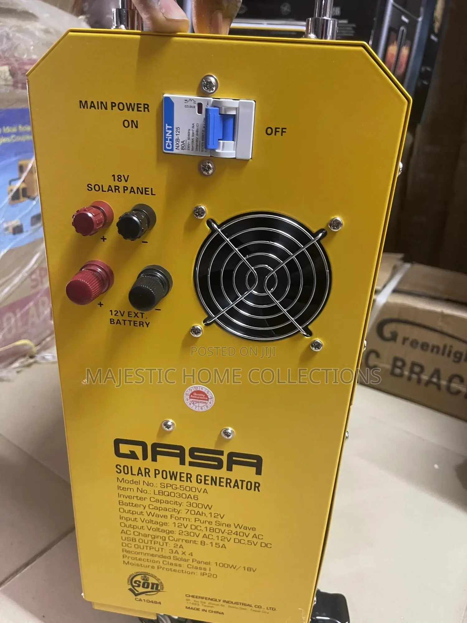 Qasa Solar Power Generator SPG-500va