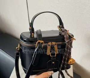 Stylish Ladies Handbag With Shoulder Strap Charm 