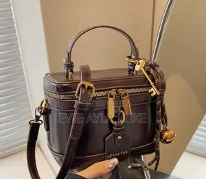 Stylish Ladies Handbag With Shoulder Strap Charm 