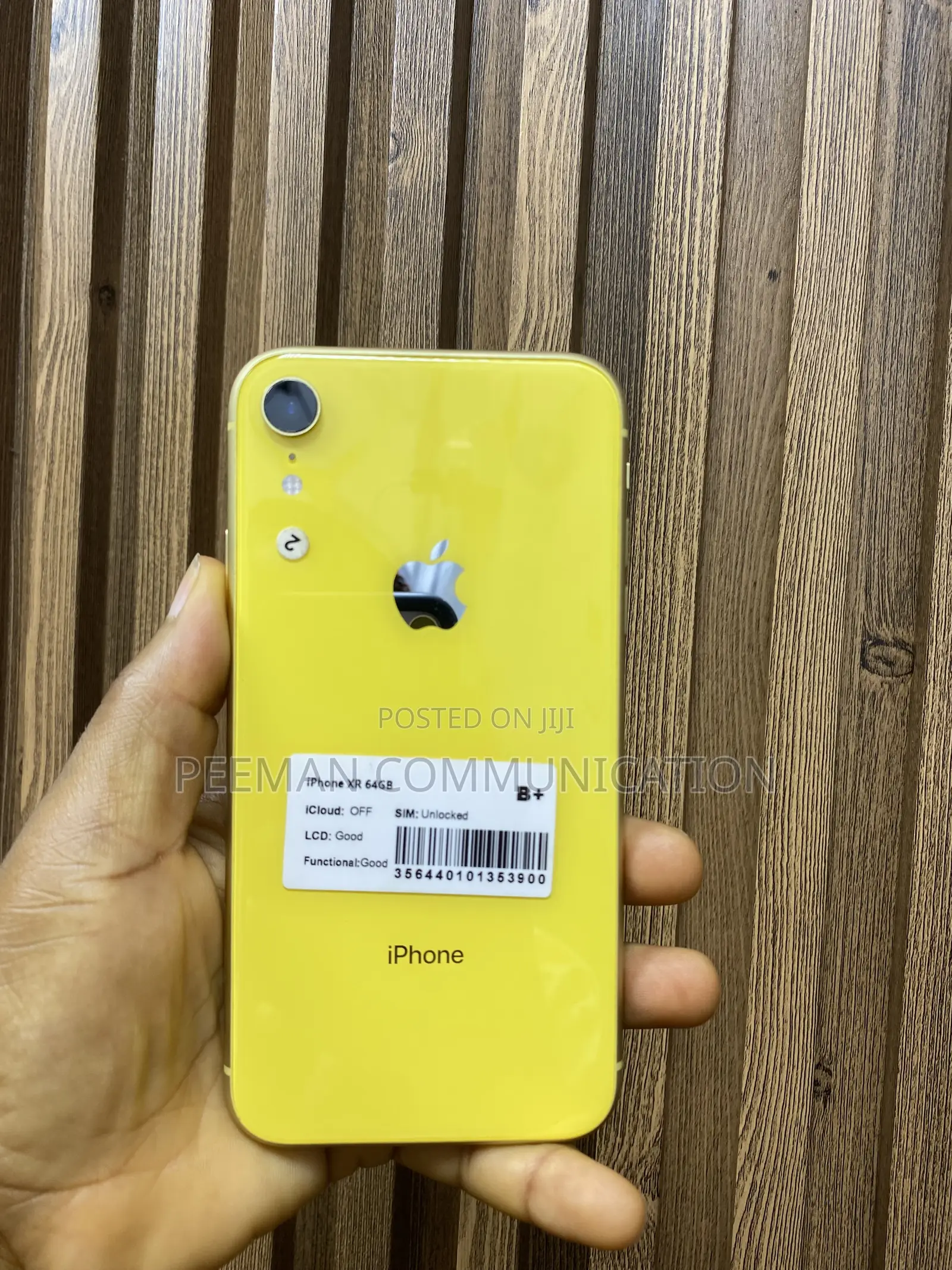 Apple iPhone XR 64 GB Yellow