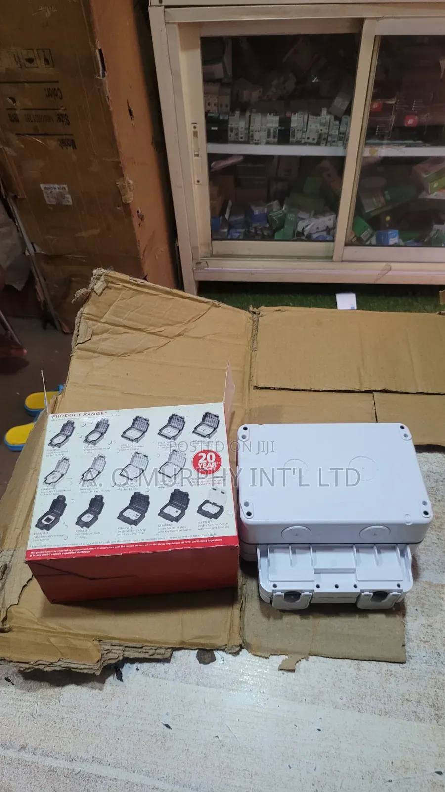 Electrical 13amps Double Floor Socket