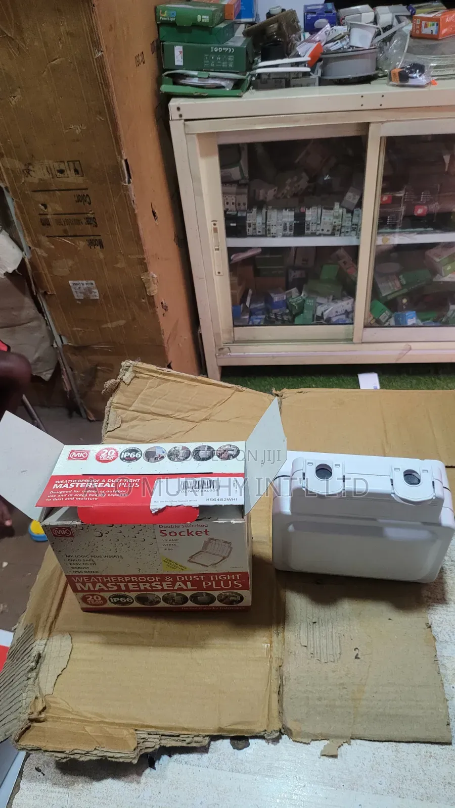 Electrical 13amps Double Floor Socket