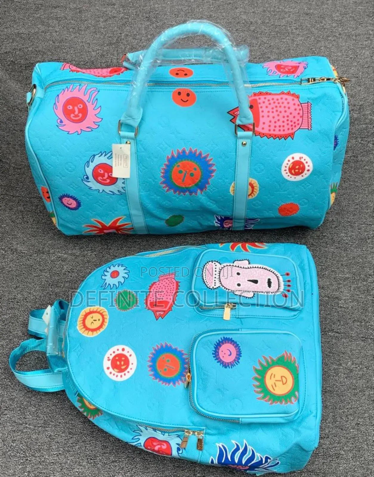 Duffle Bag Backpack Set