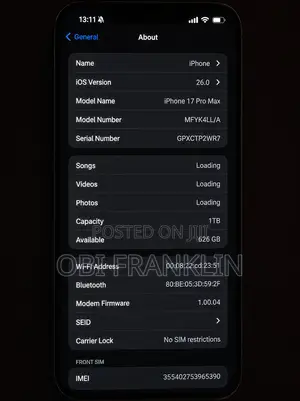 Apple iPhone 17 Pro Max 1 TB Bronze