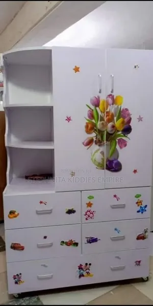Baby Foreign Wooden Wardrobe