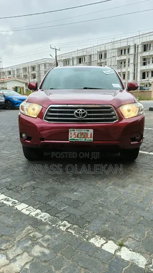 Toyota Highlander 2010 Red