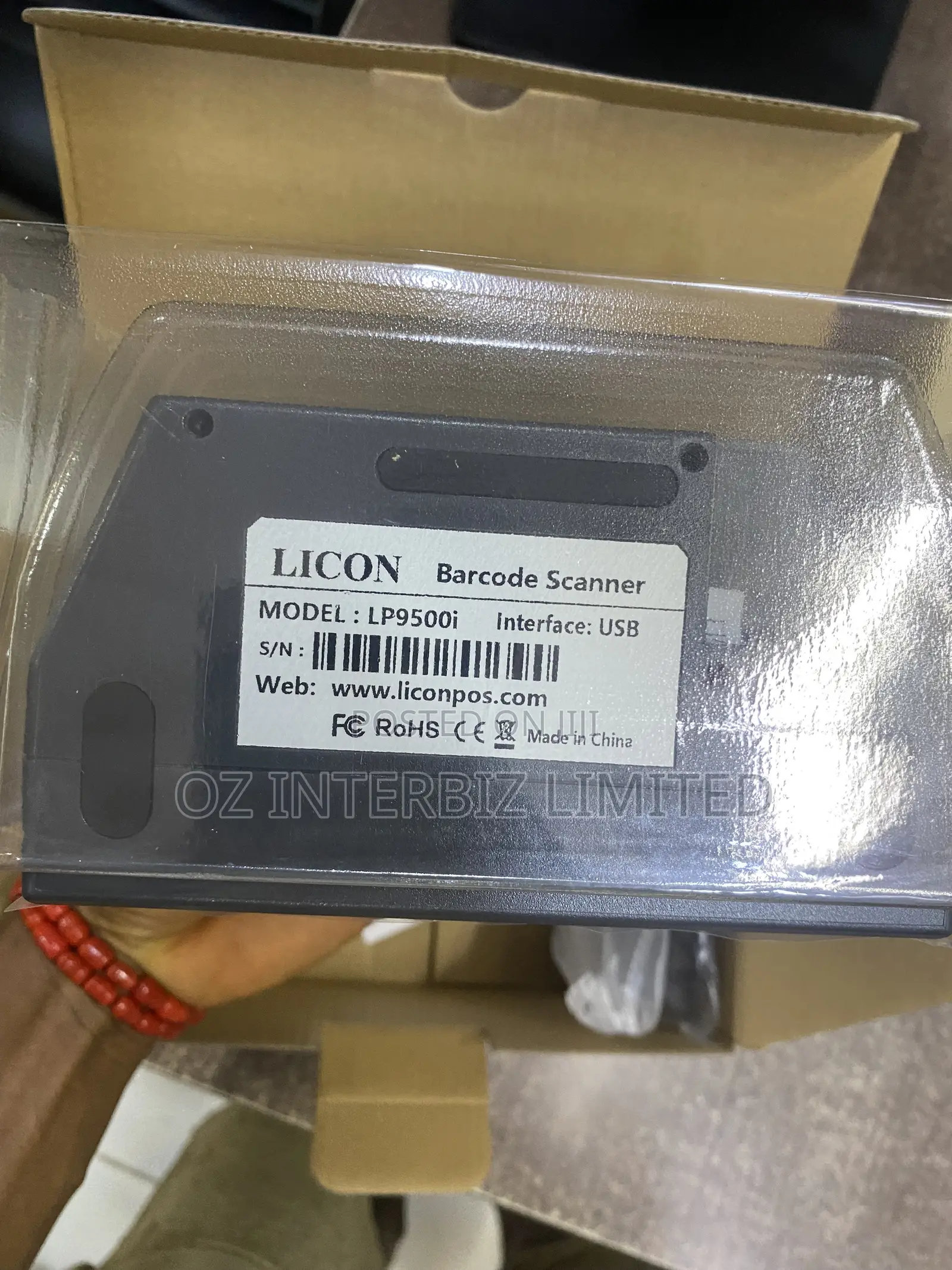 Licon Lp9500 Barcode Scanner