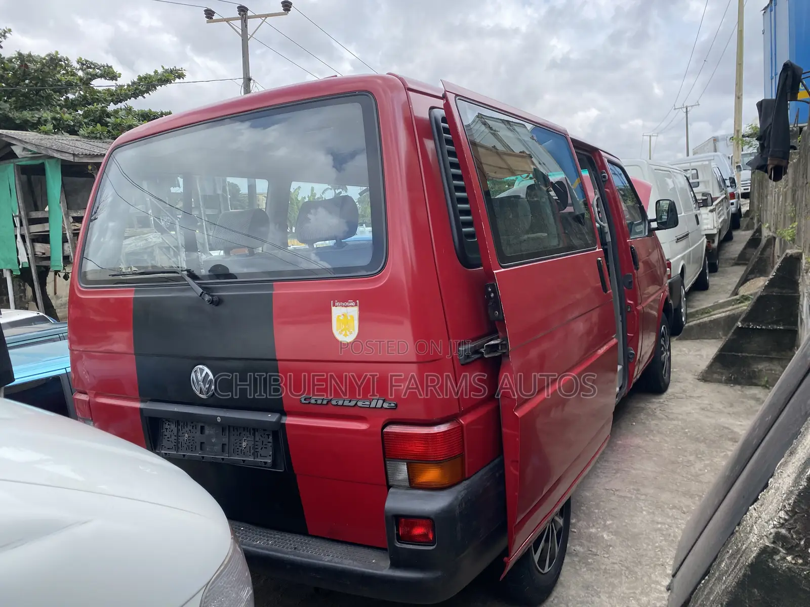 Volkswagen Transporter 2004 Red