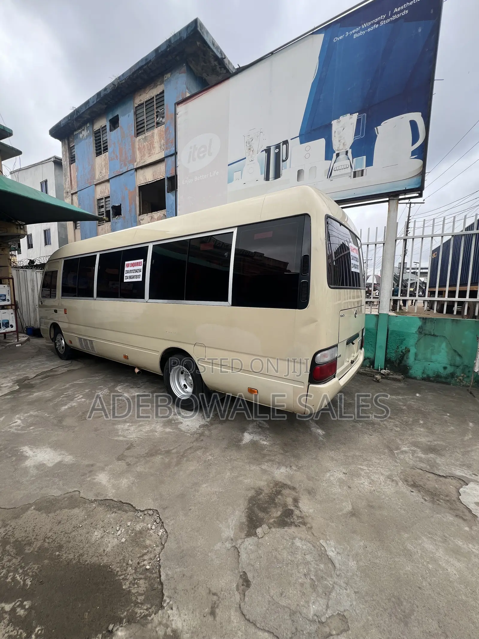 Toyota Coaster 2016 Beige