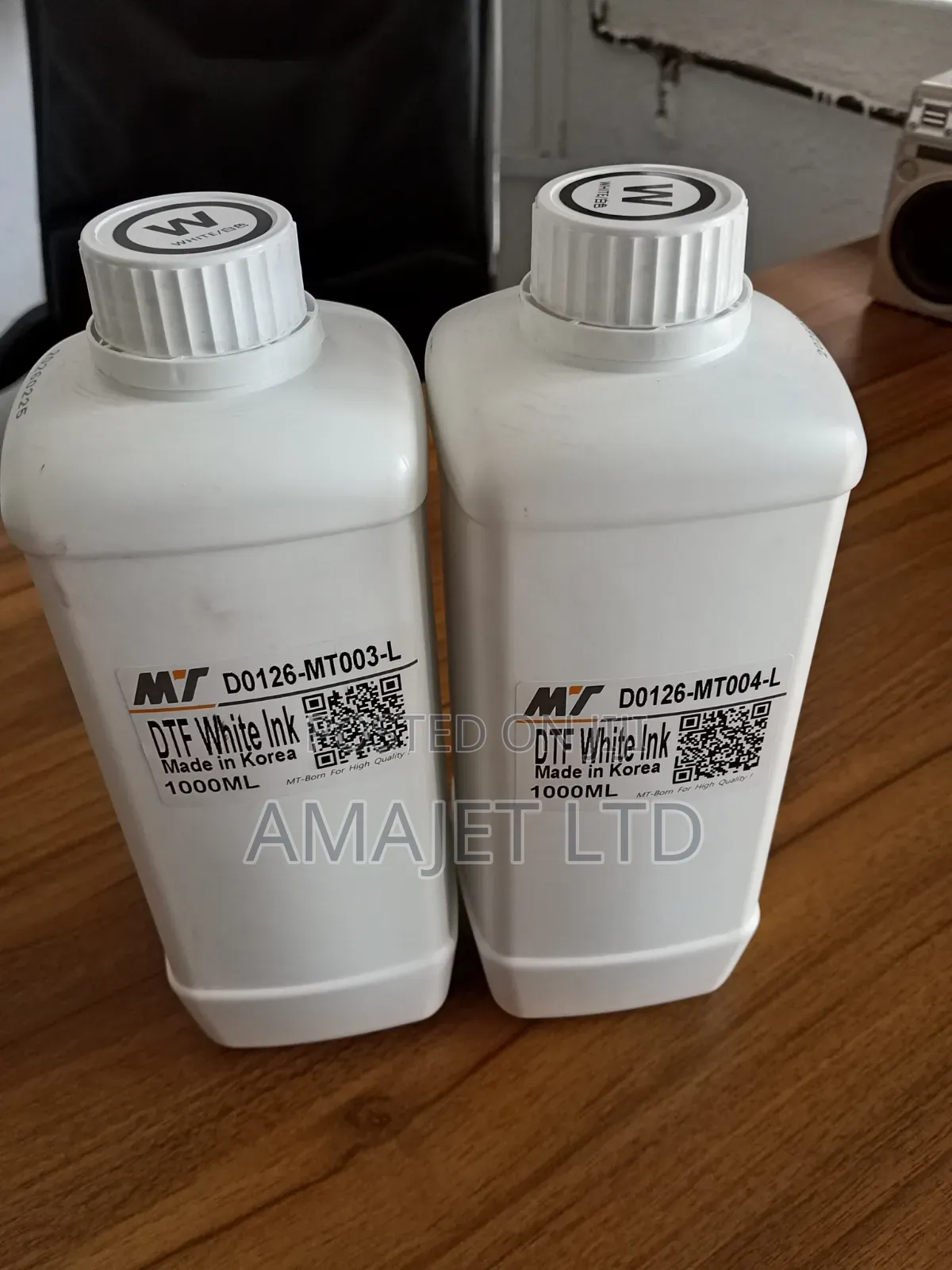 MT White DTF/UV Ink