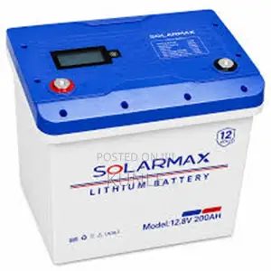 Solarmax 12.8v 200ah Lithium Battery