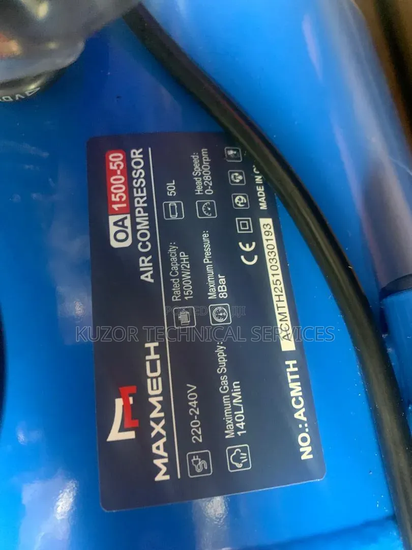 Maxmech 50l Air Compressor