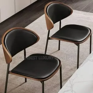 Dining Restaurant Leather Cushion Chair